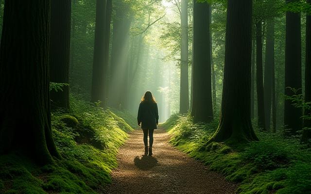 霧島での森林浴