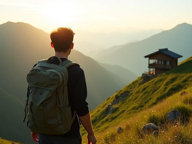 山岳トレッキングとゼロカーボン滞在